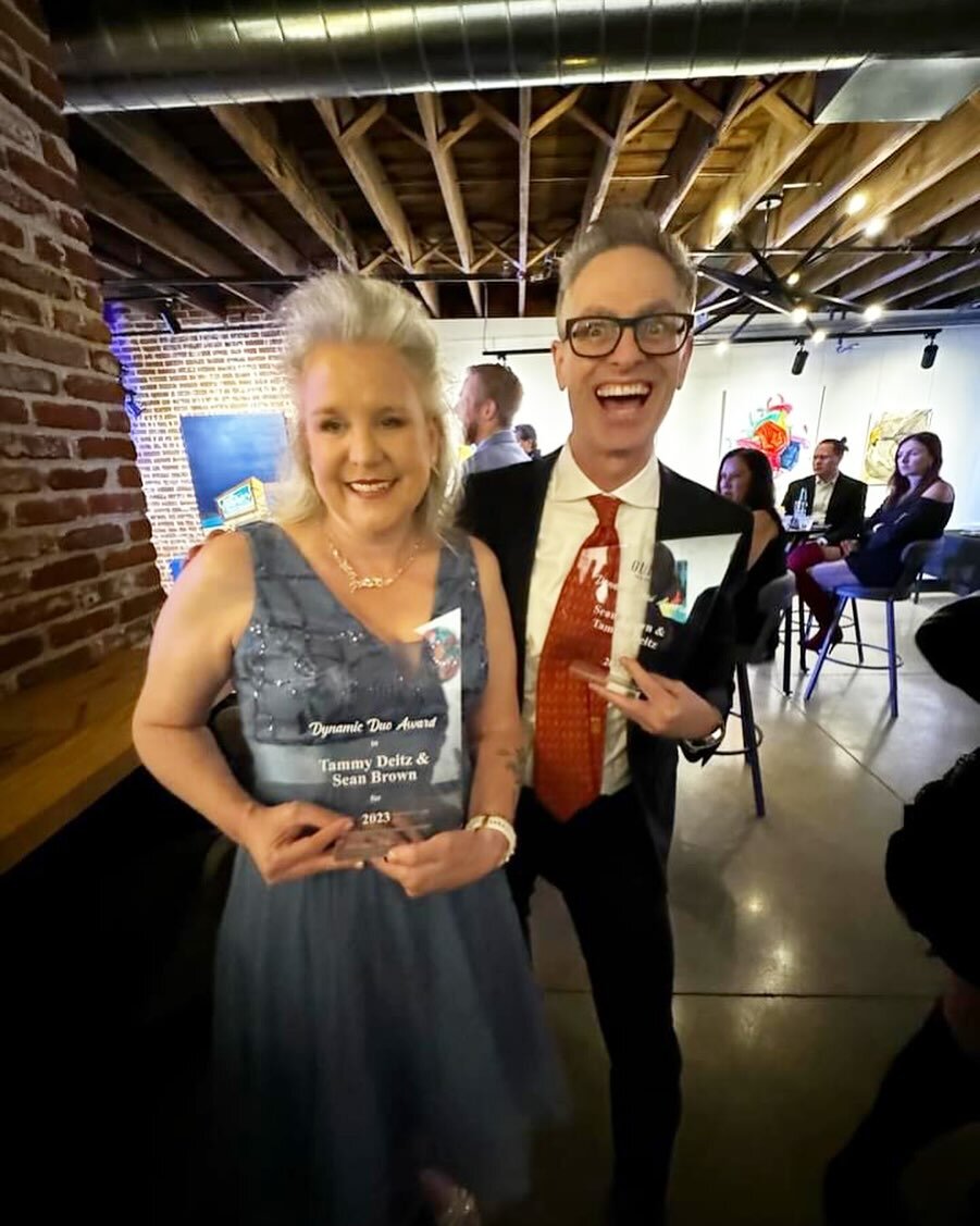I am so honored to have @tamdeitz as my friend and teammate! AND to earn the Dynamic Duo award @guideredenver is amazing! I&rsquo;m still in awe of my blessings! Thank you Tammy and Guide Real Estate! Oh and thanks for the terrific party Guide Real E