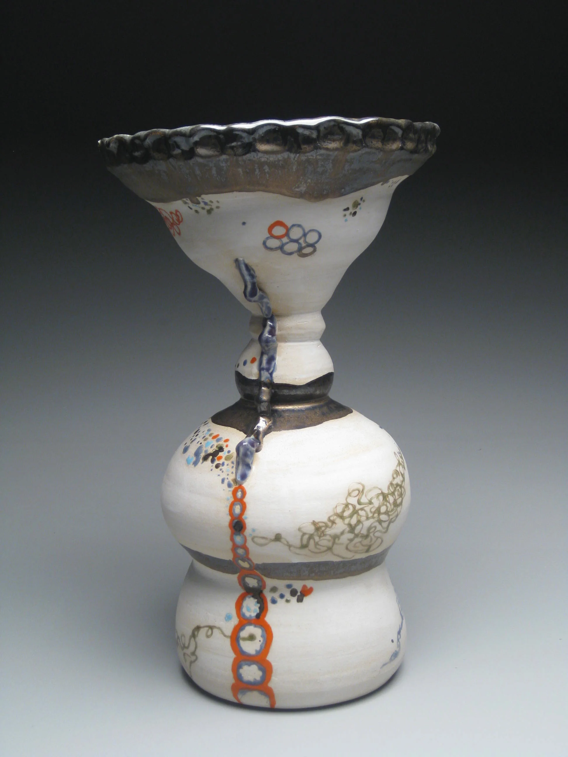 Large Vase (Currents and Tangles Series)