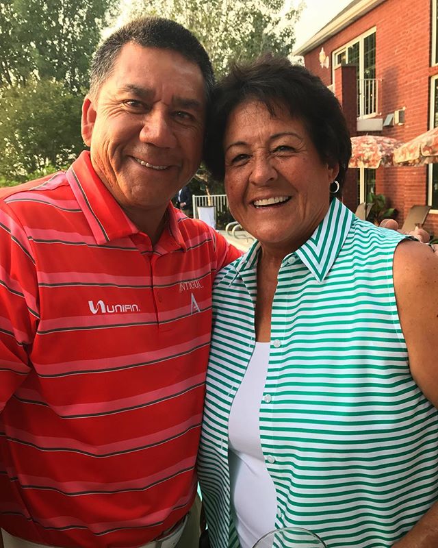 The legend of golf Ms. Nancy Lopez. Thanks for supporting us out there! #3mchampionship @pgatourchampions