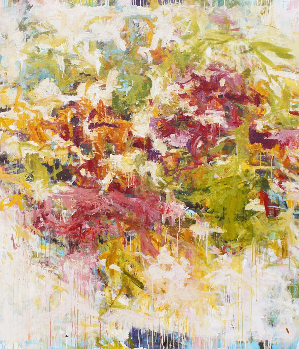 Contemporary abstract painting by artist Karen Silve