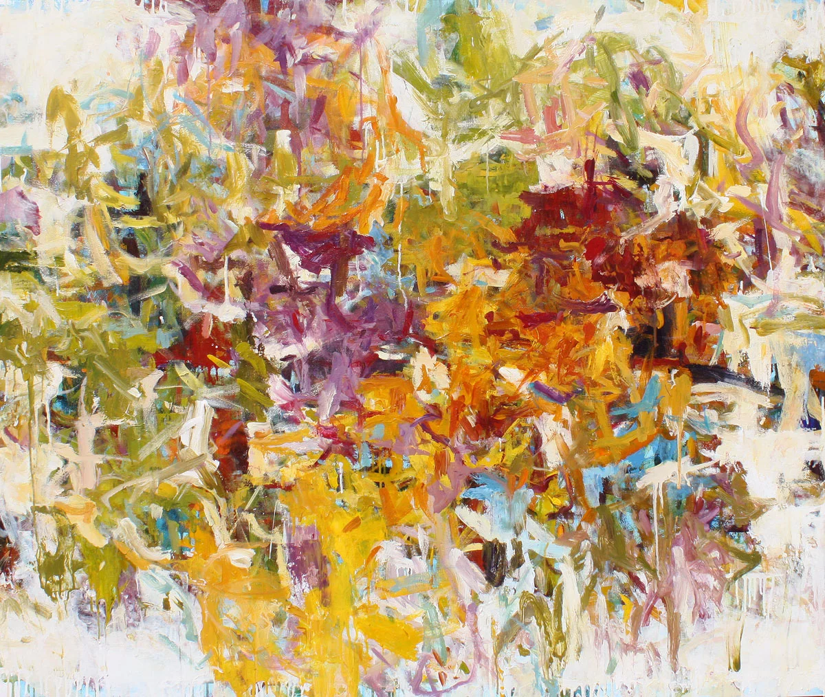 abstract painting by contemporary artist Karen Silve