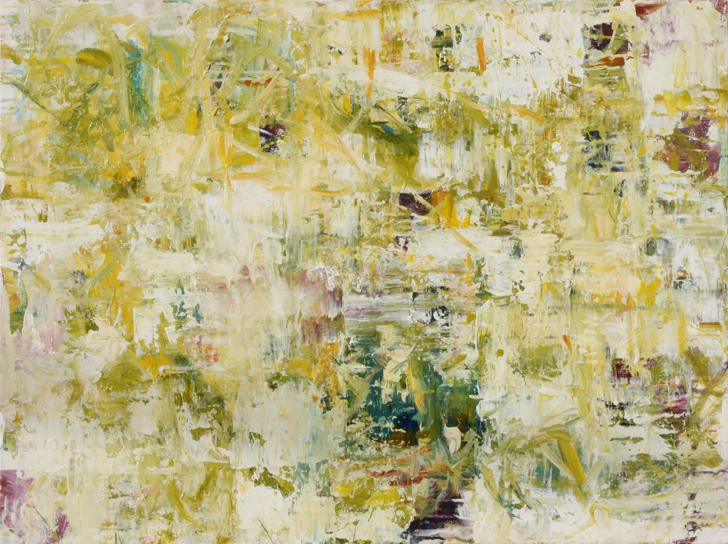Oasis, contemporary abstract painting by Karen Silve