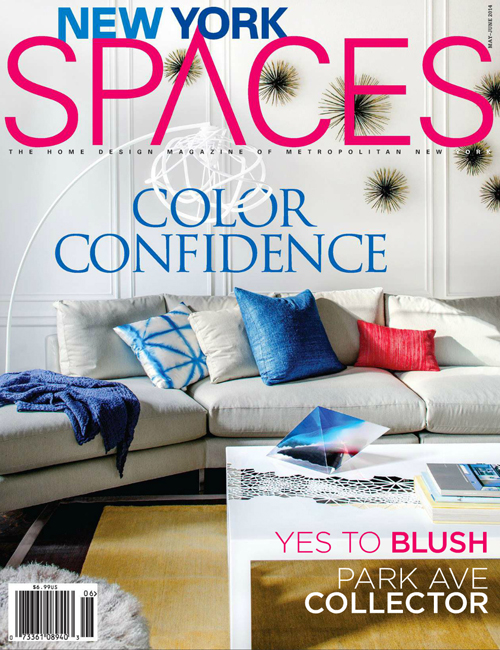 New York Spaces Magazine Cover, May/June Issue