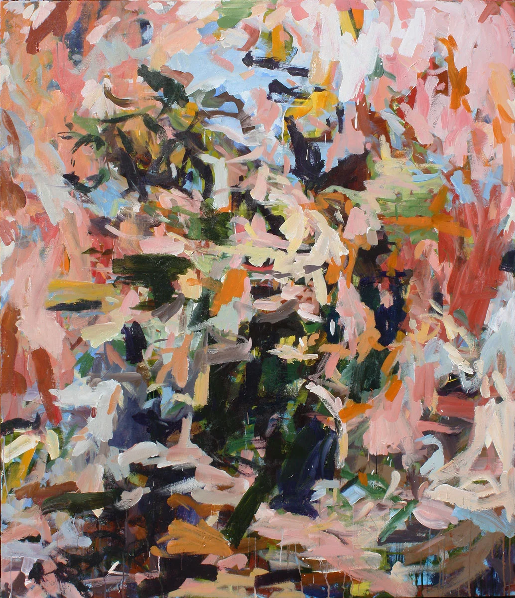 Karen Silve - Forbidden Garden - lush abstract painting