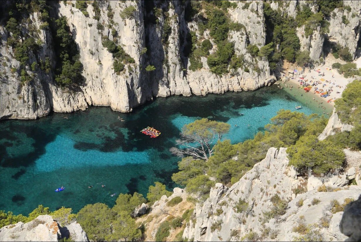 Photo swiped from the internet by Zied Boussif of Calanque D’En-Vau in Marseille.