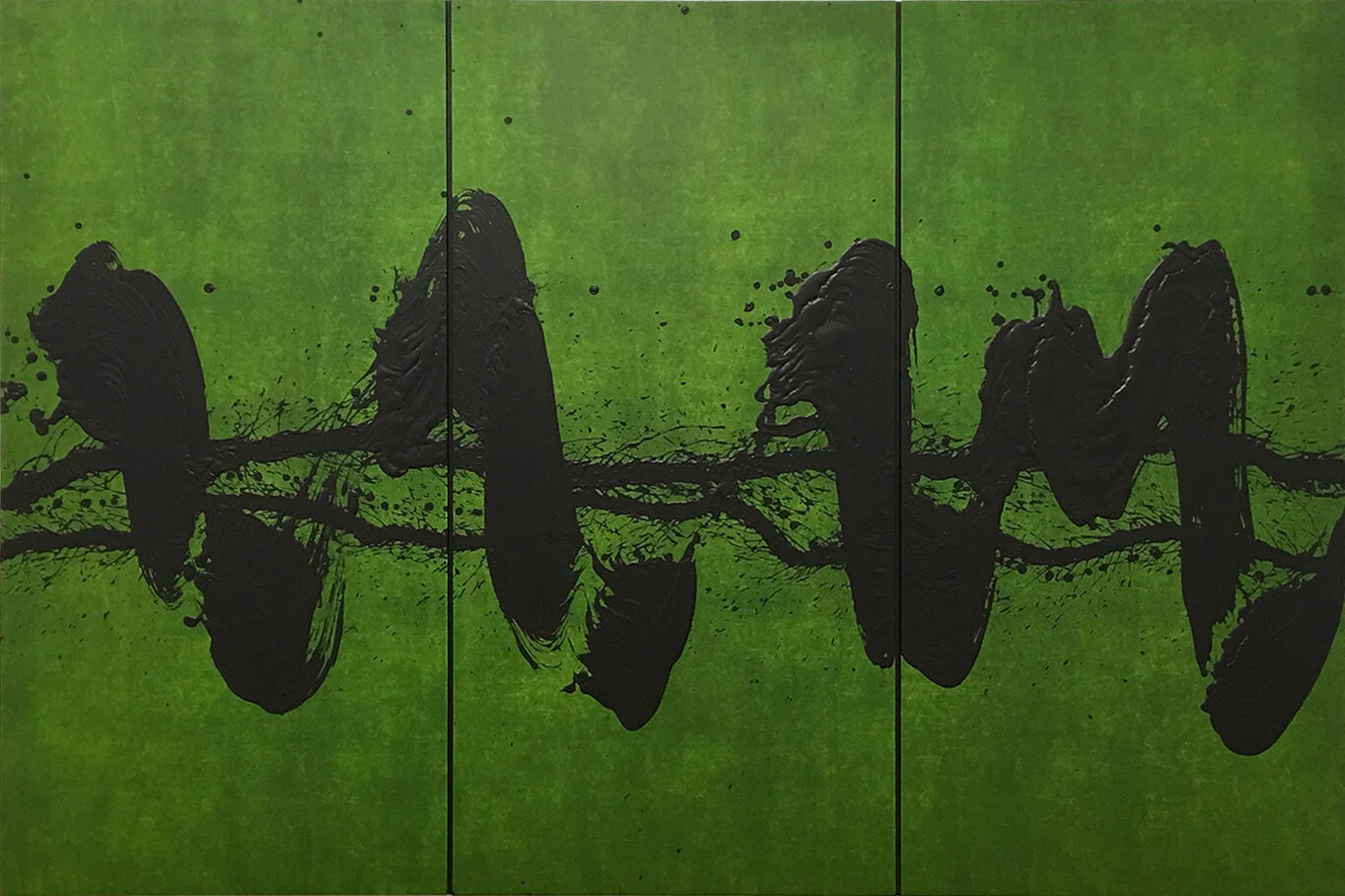 Fabienne Verdier, Suite Provençal I - en hommage à Darius Milhaud , 2015, 180 x 272 cm