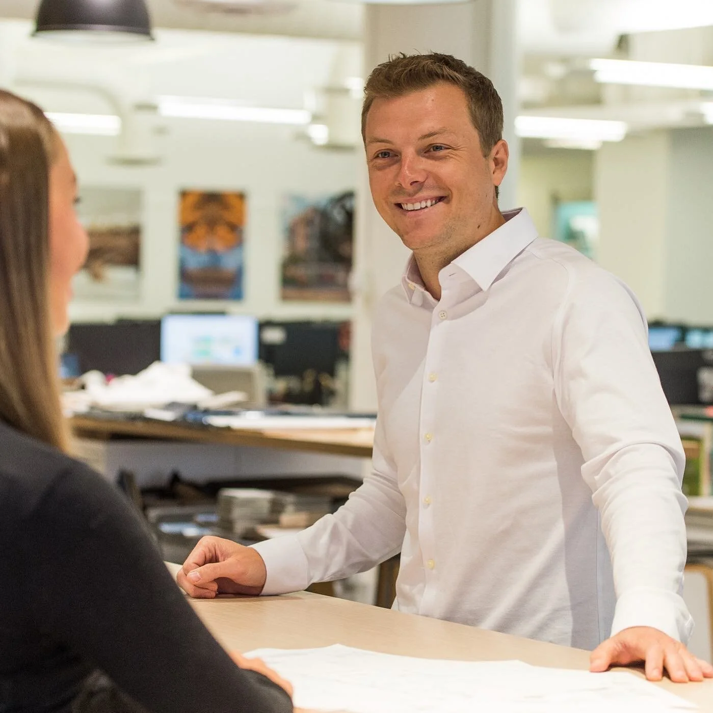 A designer with a penchant for literature and fly-fishing, Jack is our newest member of the interiors studio. His prior experience in special education will provide us with new perspectives on how people of all backgrounds use space. // #architecture