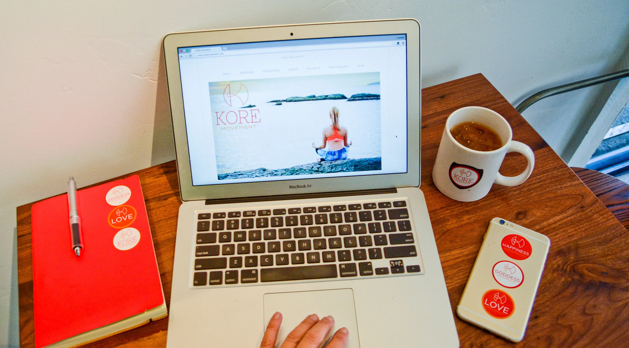 KORE MOVEMENT , yoga and wellness lifestyle brand.