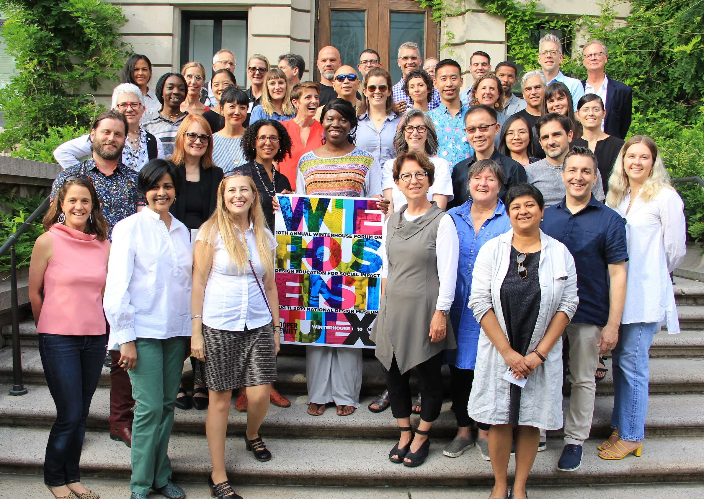 2019 Winterhouse Symposium participants at Cooper Hewitt