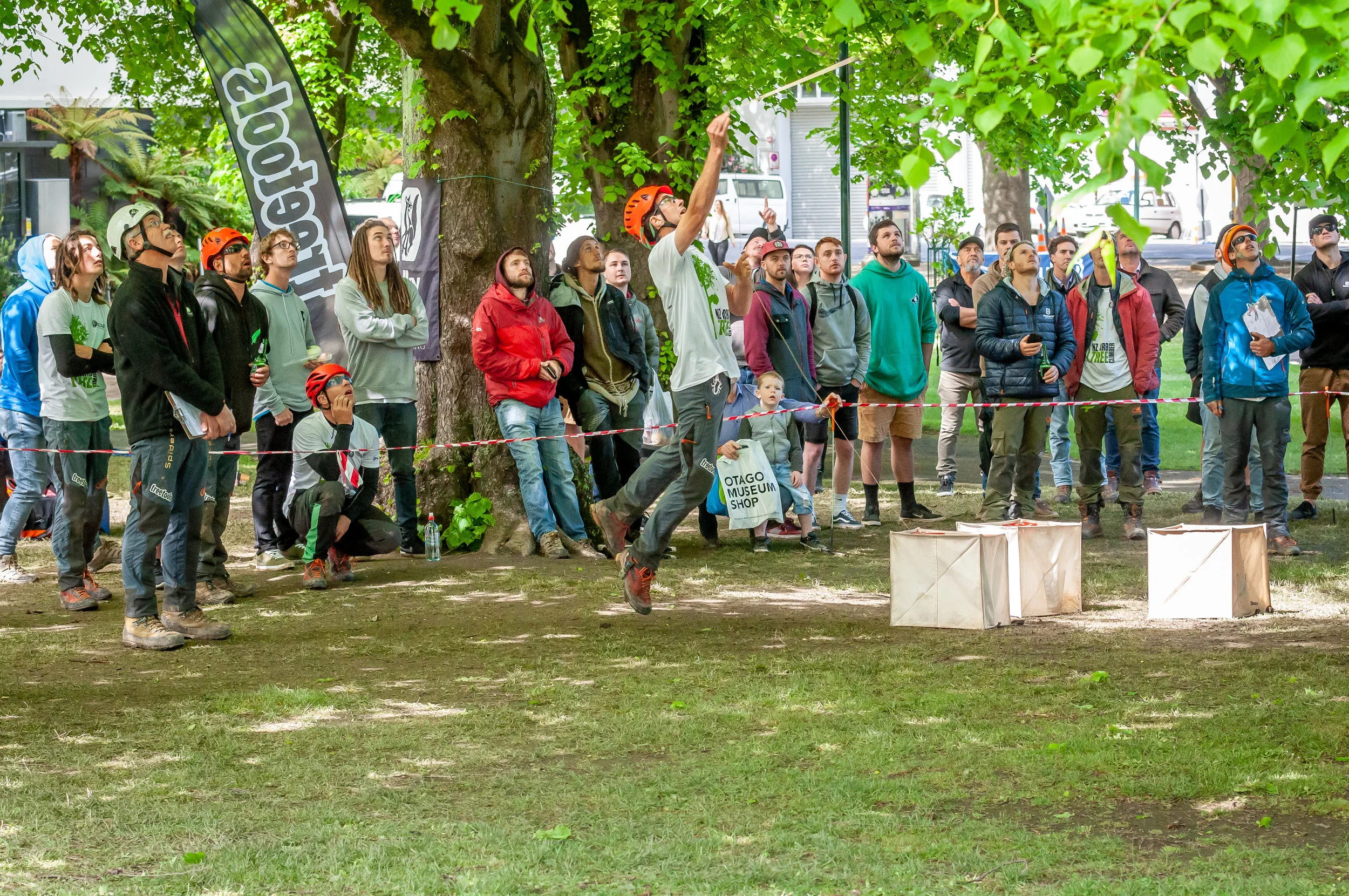 2018 New Zealand National Tree Climbing Competition (Finished Second in NZ).