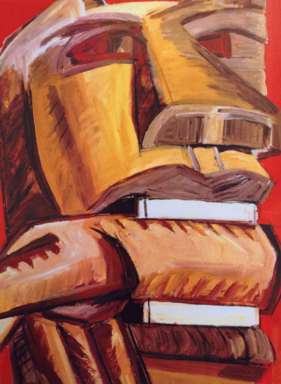   Big Cat &nbsp; &nbsp; Acrylic on Canvas &nbsp;&nbsp; 