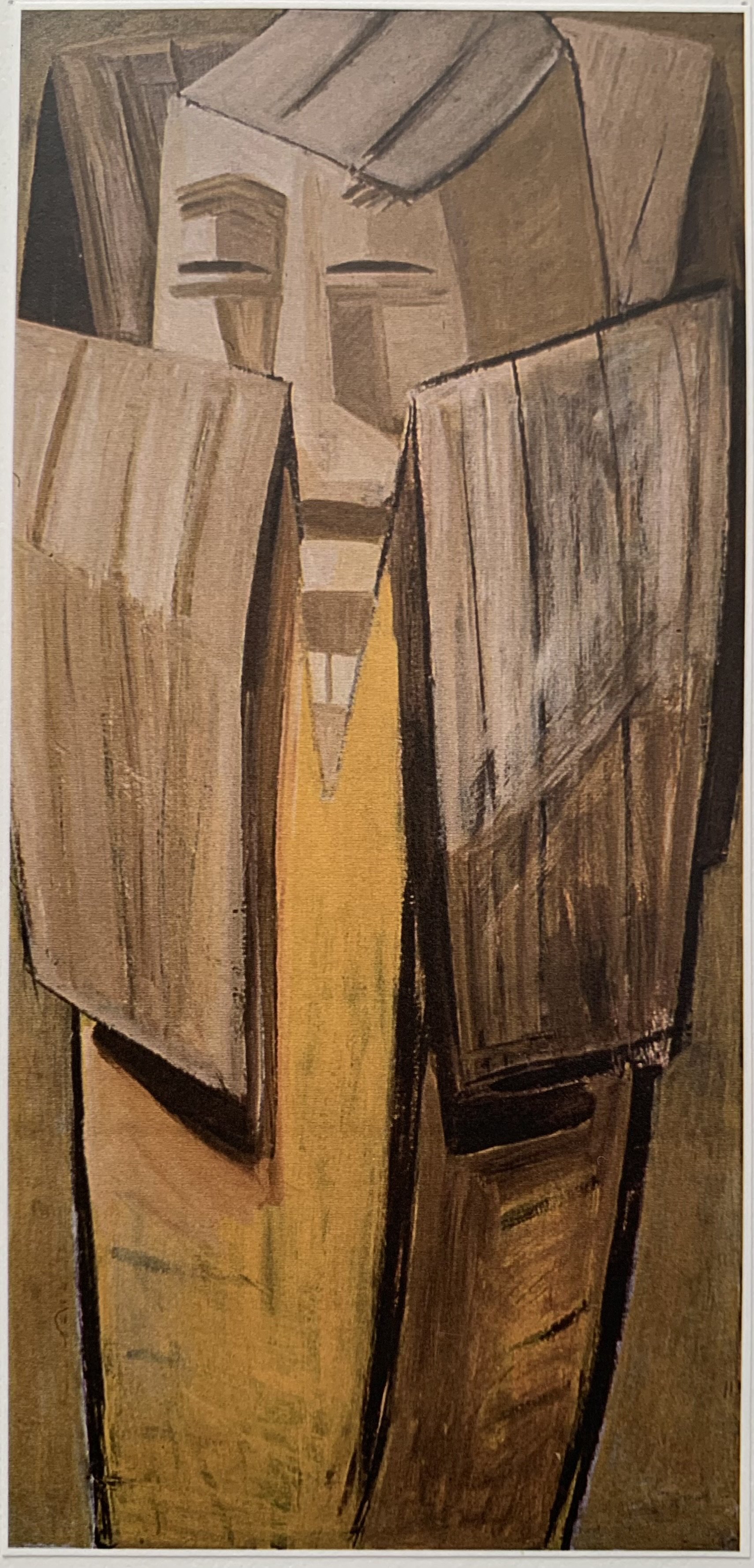   Banana  - In-house slam for Japanese American who can’t use chopsticks (yellow on the outside / white on the inside). Banana modestly peering out of Noguchi paper peel with buck teeth in cleavage. Bite in head a crew cut do. 