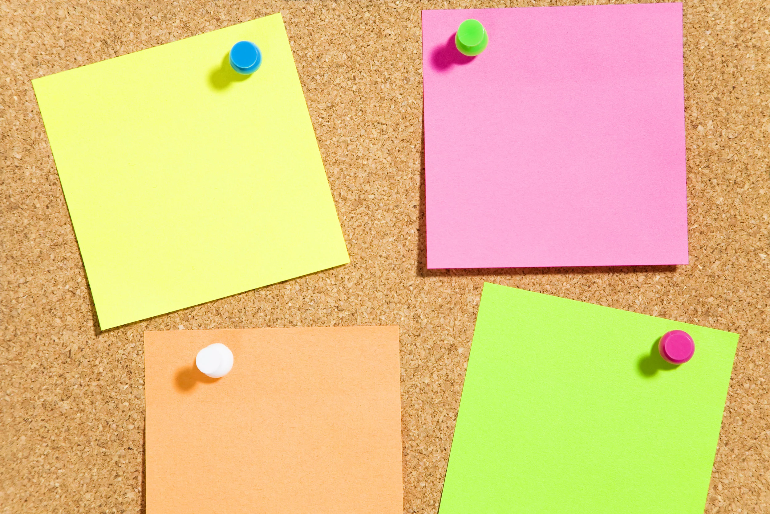 Keep black Post-its or other cards where you can see them to remind yourself to write positive notes home.