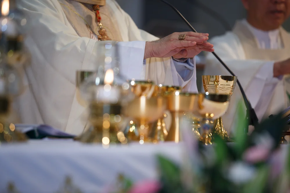 Mass was said in latin until 1962.