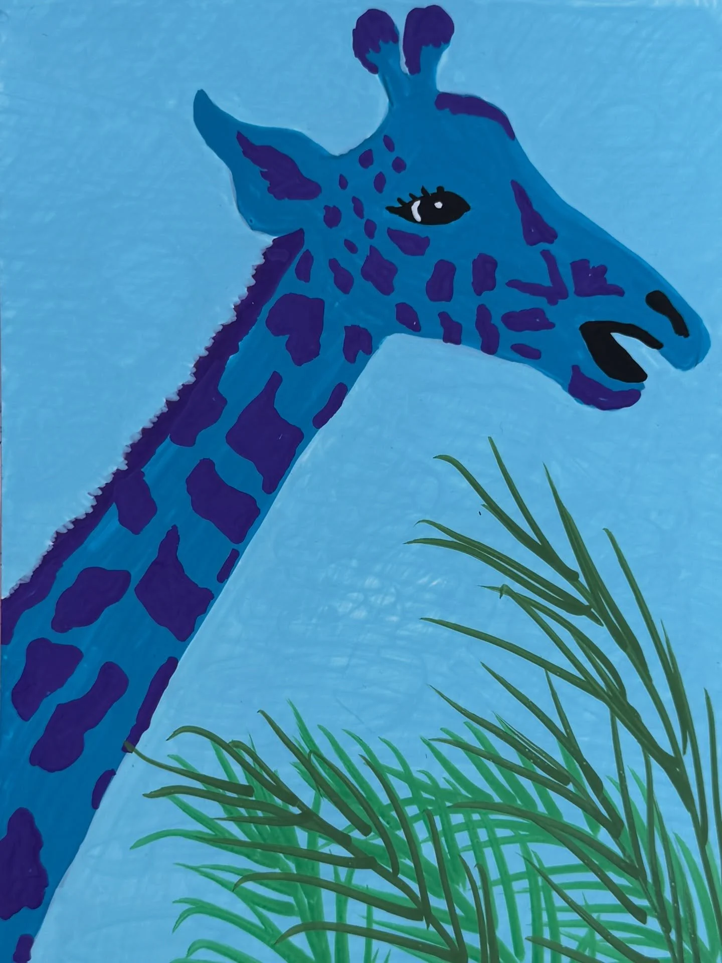 New 5x7&rdquo; acrylic on yupo. Available in my store!