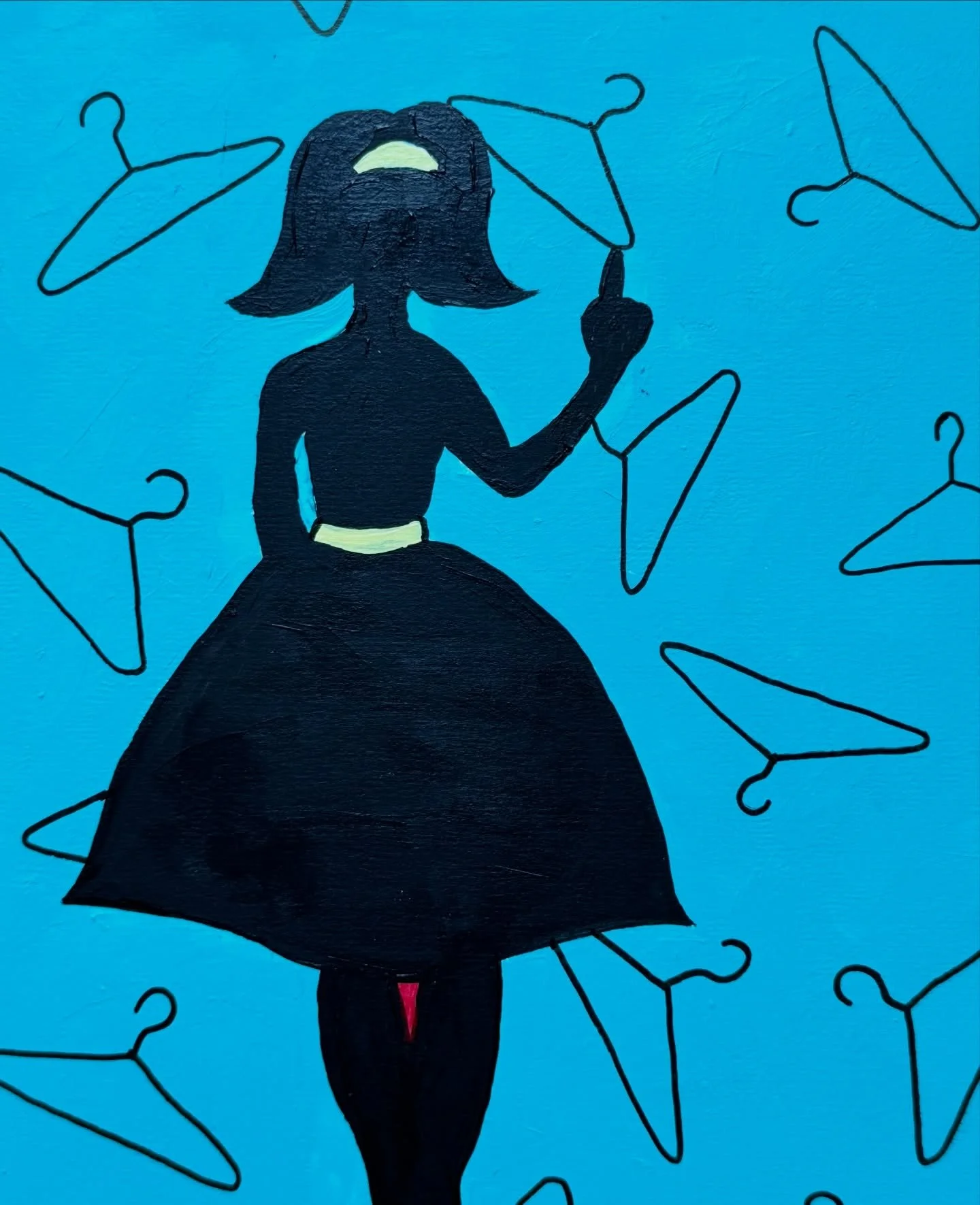 8x10 acrylic on art board Available