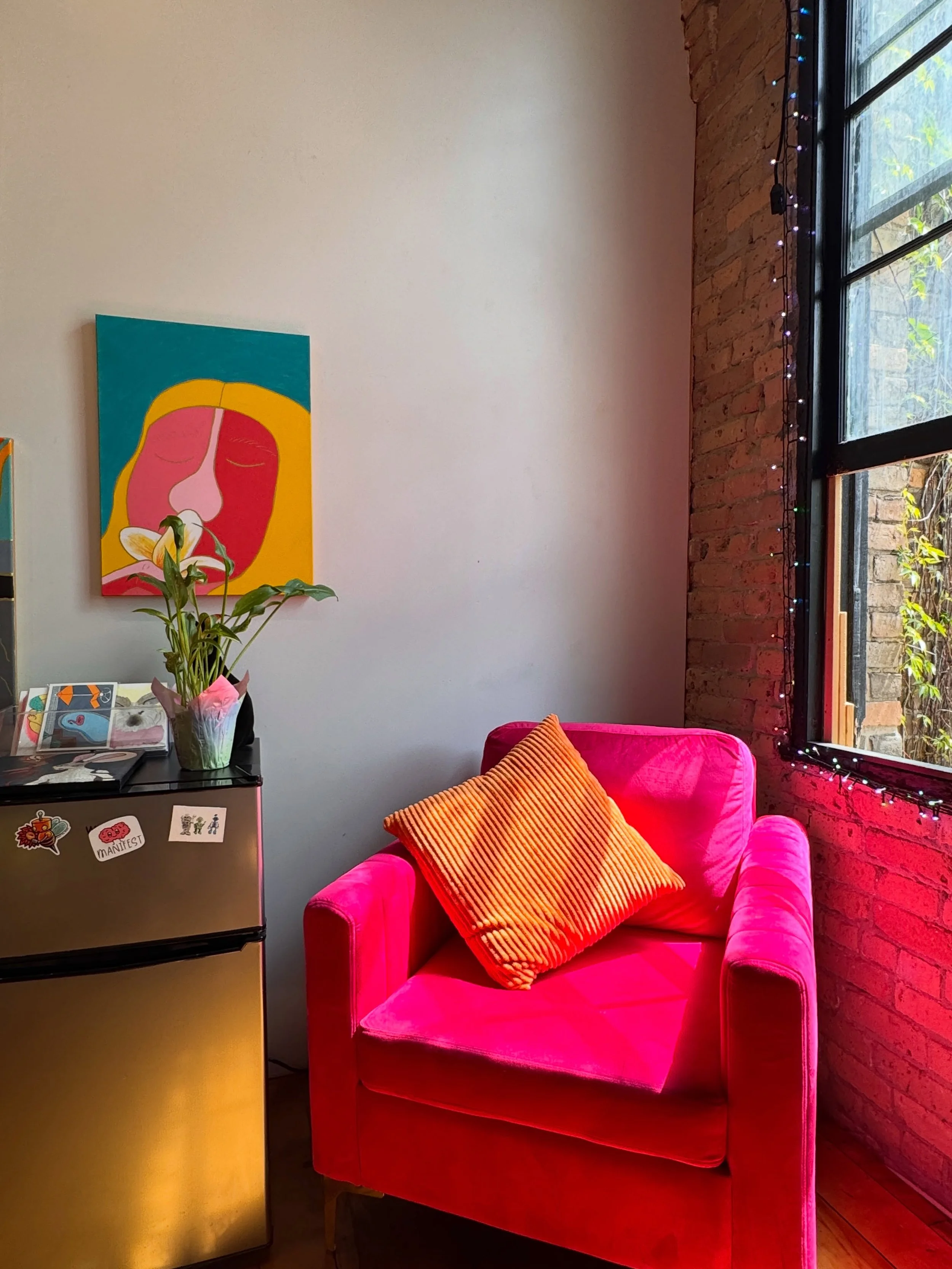 Is there a place you&rsquo;ve visited and fallen in love with? Where? Tomorrow is Second Saturday a @casketarts #114 and also a preview for Art-A-Whirl (which is next weekend!) Please come out and take a sneak peek!  I have a whole new series up &ldq