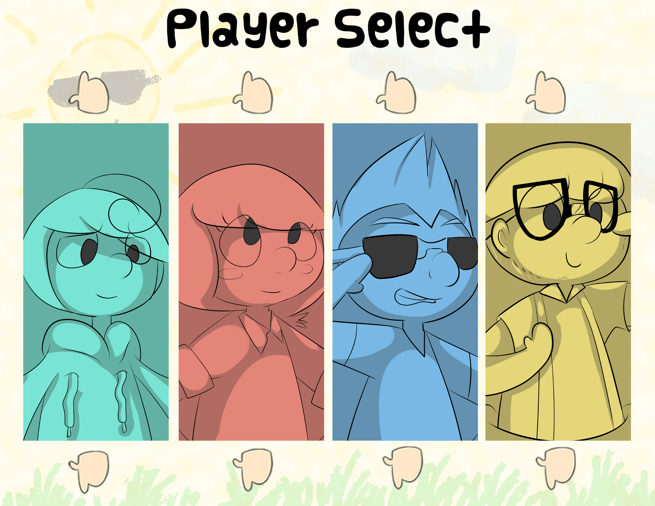 Character Select First Mockup Animation