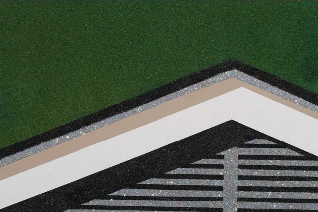 detail of Carport in a Storm