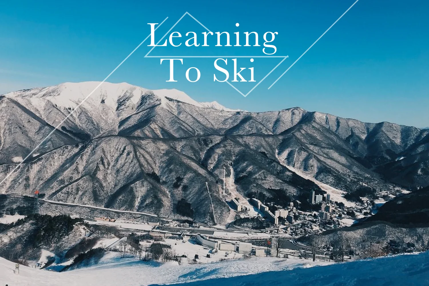 ｜在作品之外｜滑雪學習初體驗｜旅行滑雪
