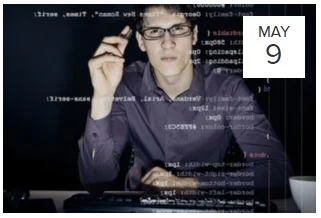  The 2018-19 school year is wrapping up with a focus on careers in Coding for  May . Jennie Kam from Cisco will speak about cybersecurity, and Cisco employees will be on hand for a special game of Pitching Packets. The game demonstrates how networks 