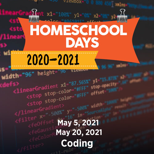 May 5 Homeschool Day - Coding