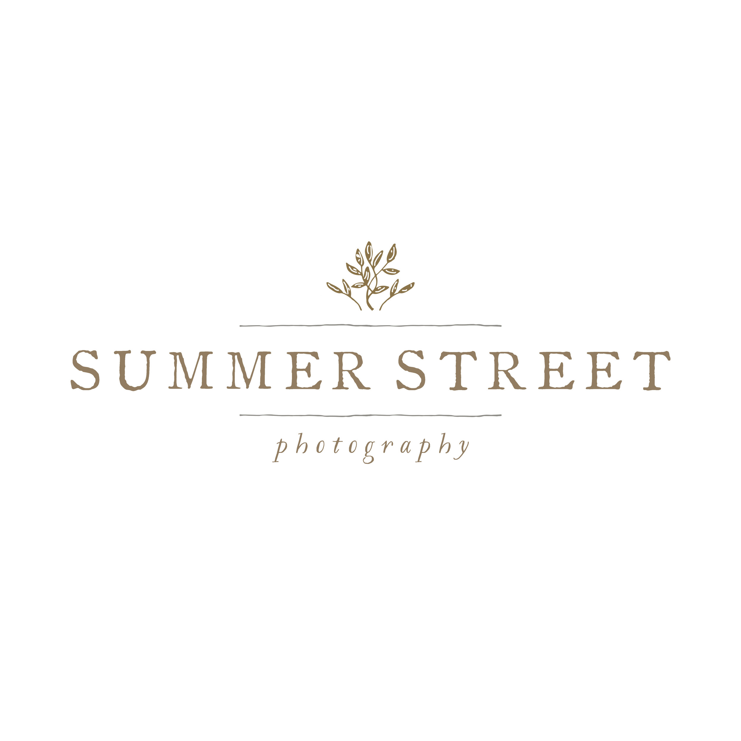 Summer Street Photography Logo Gold White Background Square.jpg