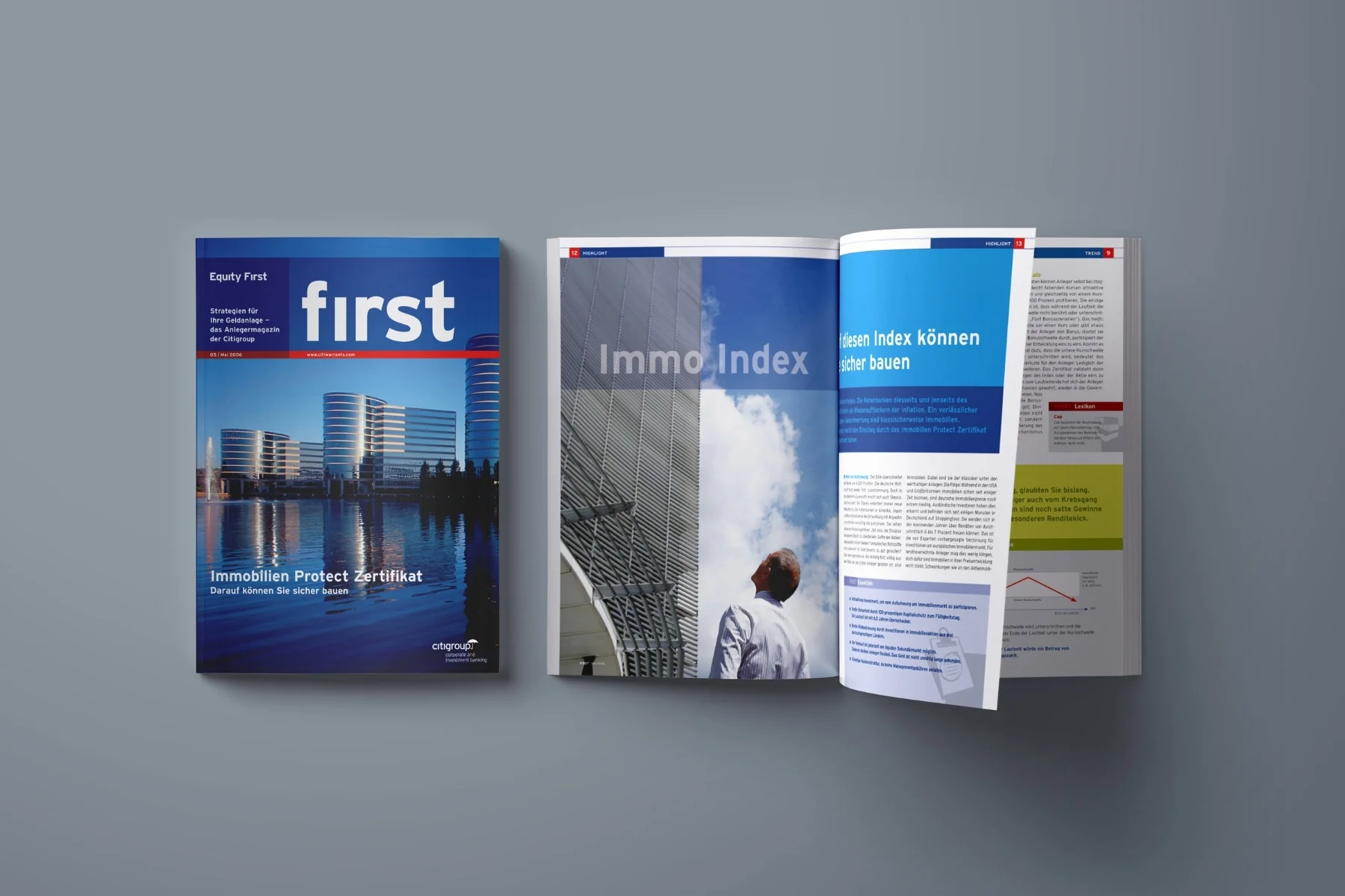 "FIRST" CUSTOMER MAGAZINE