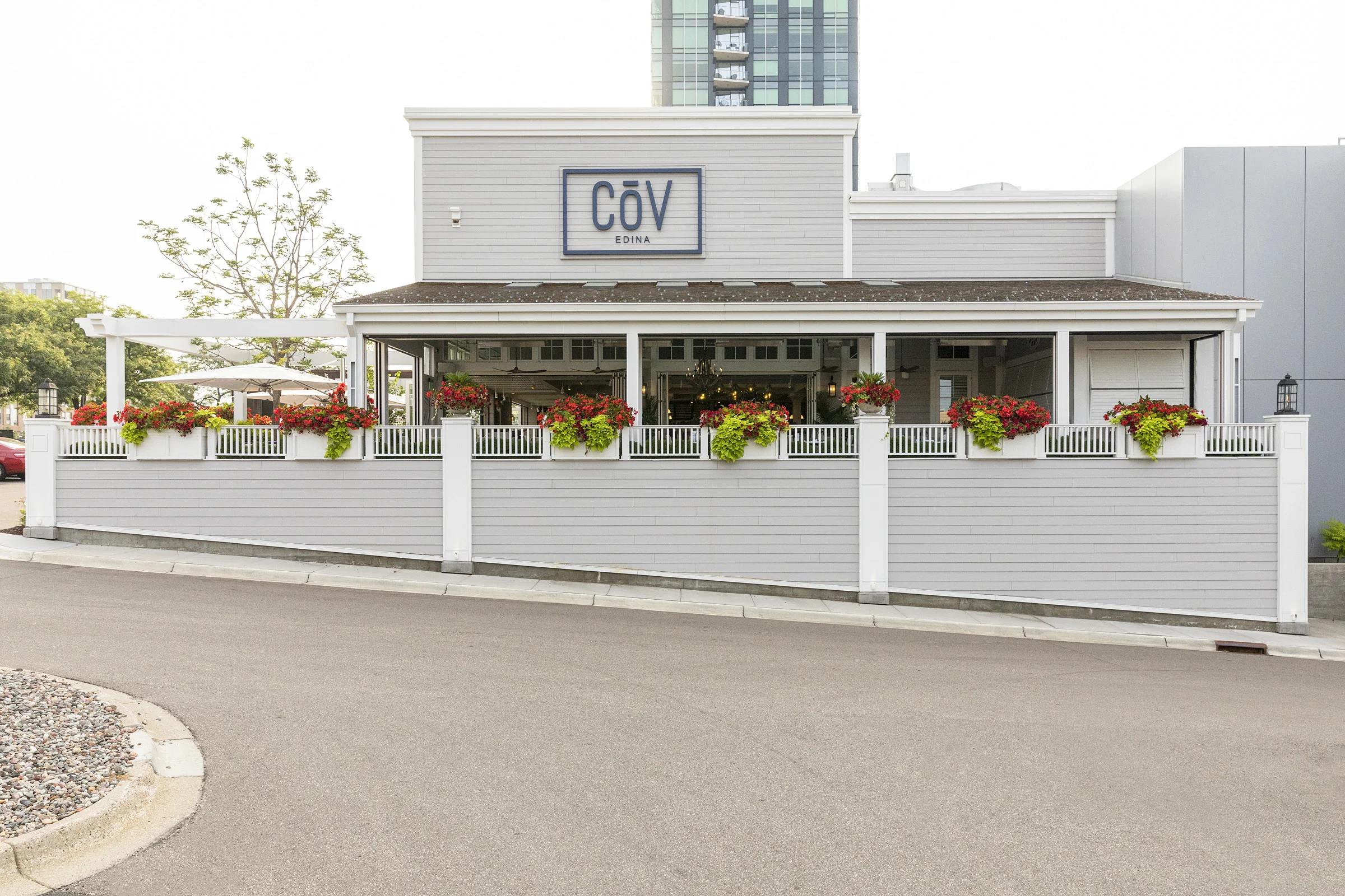 Mom's Design BuildCOV Edina Outside Lounging and Dining Patio Renovation