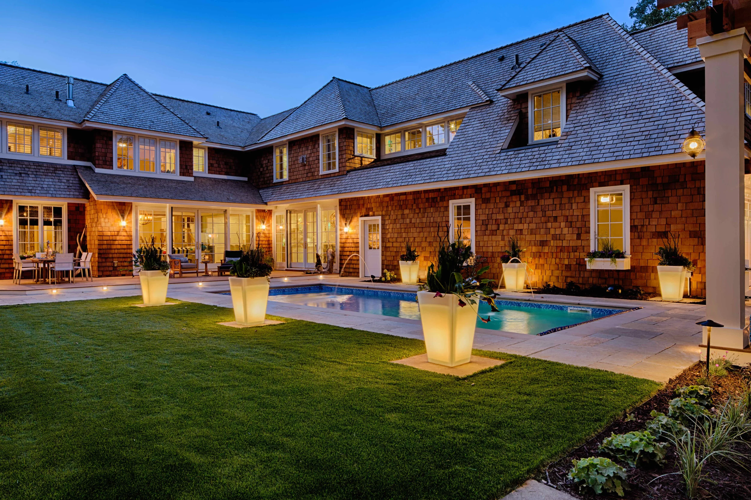 Lighted Planters