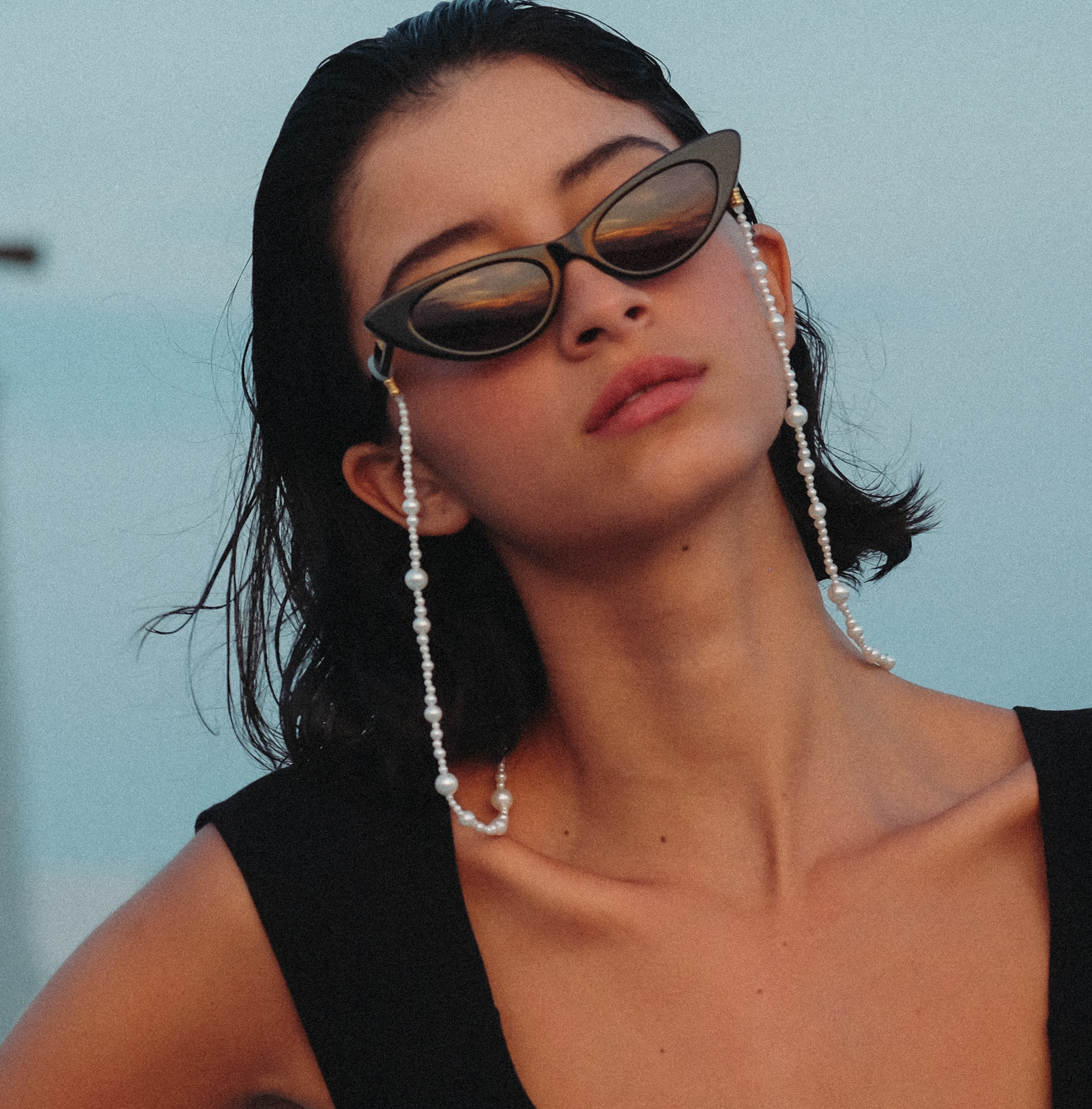 Lola's Glasses Beaded Chain — luiny