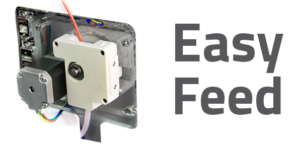 AXIOM draws new filament into its print head automatically