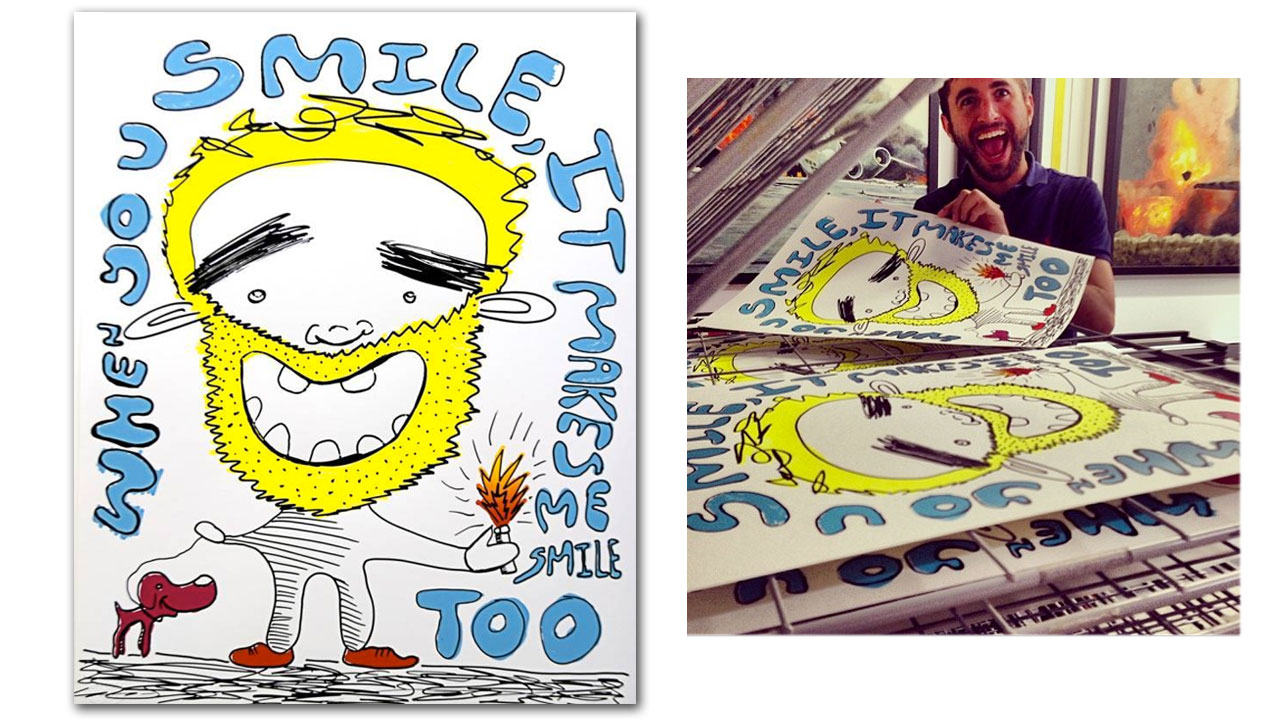 "When You Smile, It Makes Me Smile Too" (2013)