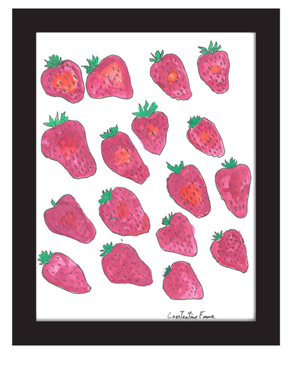 "(Strawberries)" by Constantine Fama (of L.A. Goal)