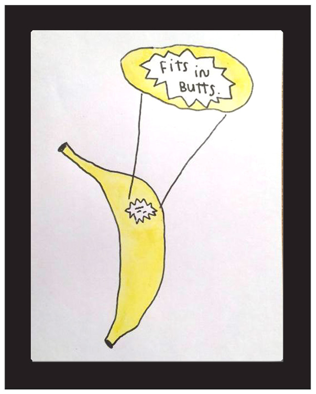 "Fits in Butts" by Kalen Dawson
