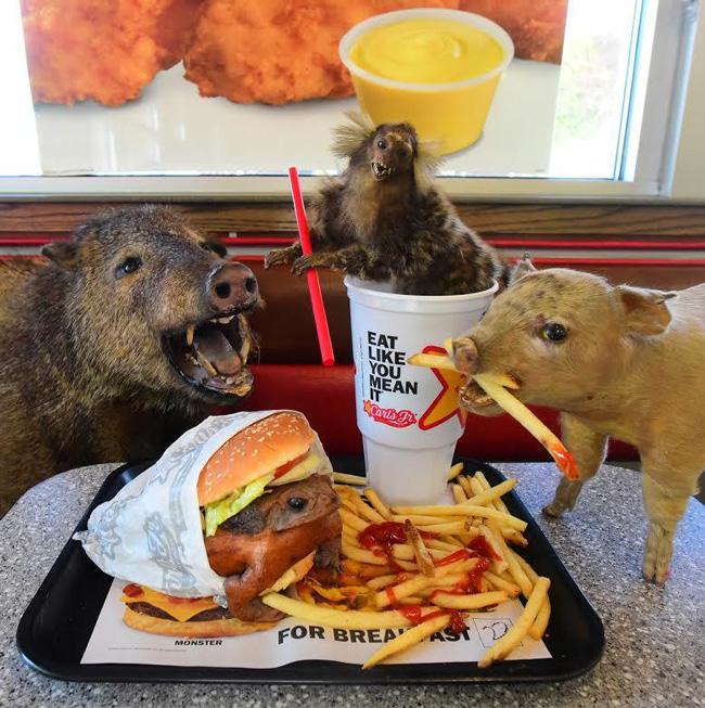 "Eat Like You Mean It / Carl's Jr." by Paul Koudounaris