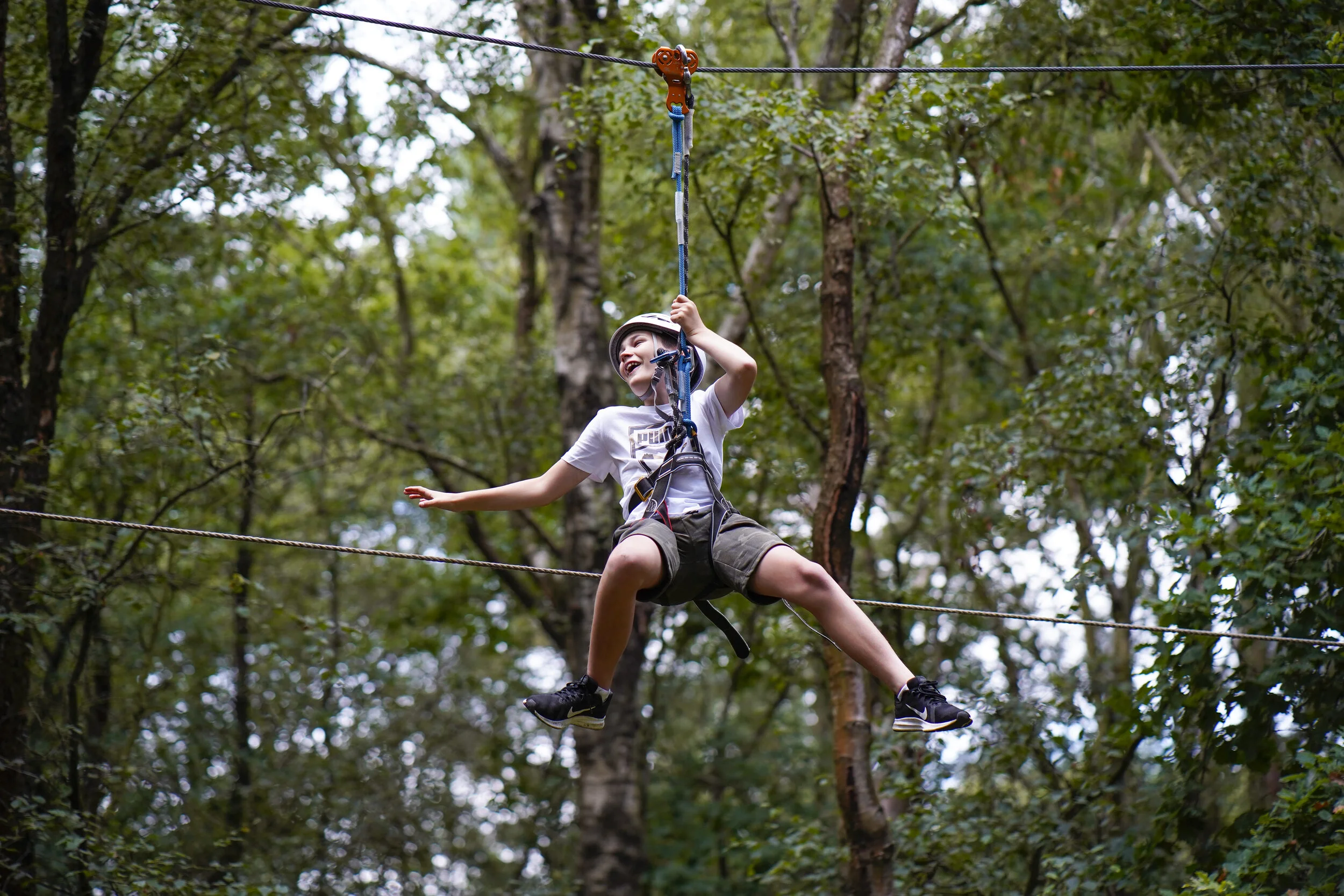 The Zip Line Only Course — Wild Pines Ropes Course & Activity Centre