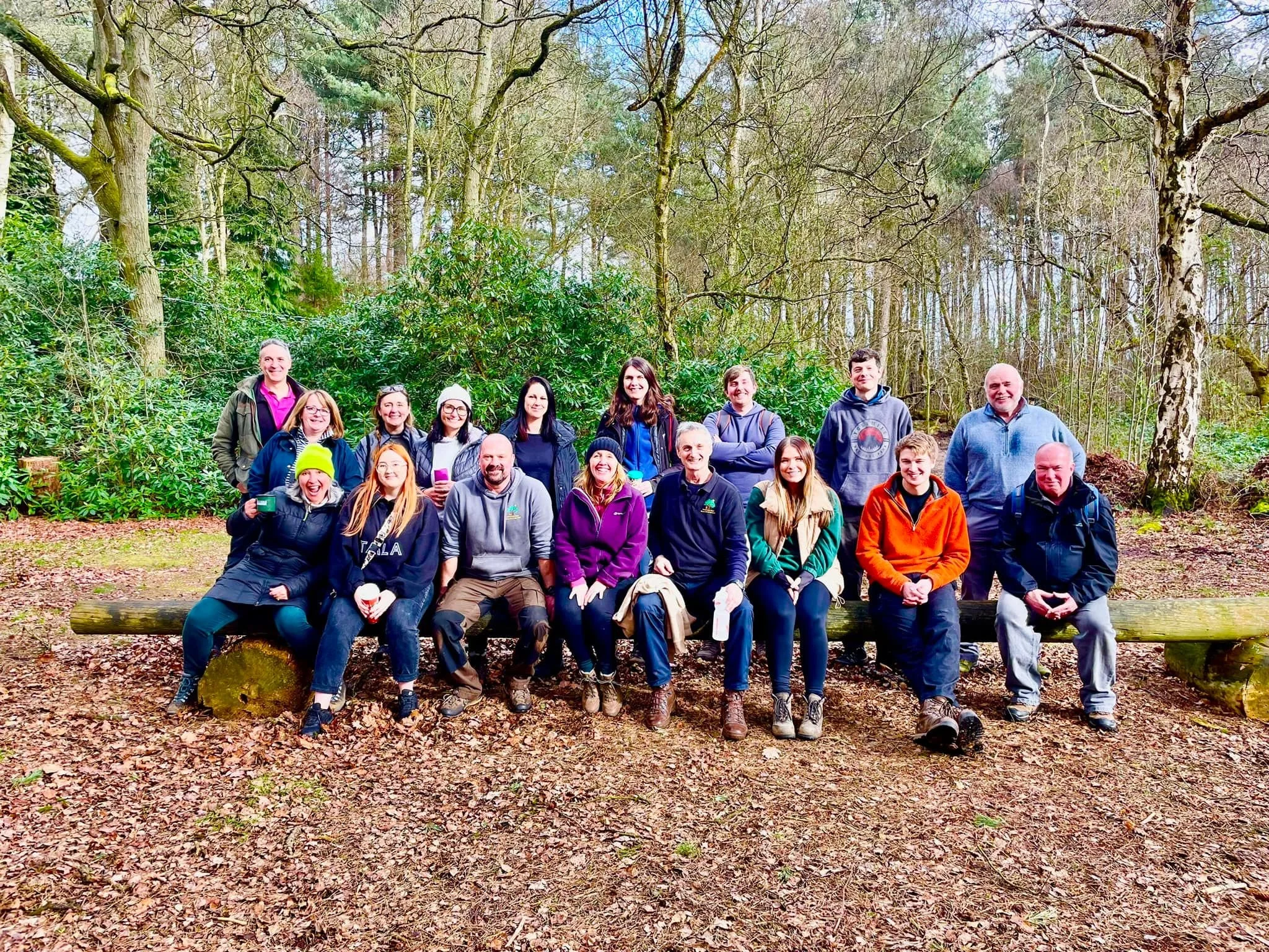 Team away day group photo