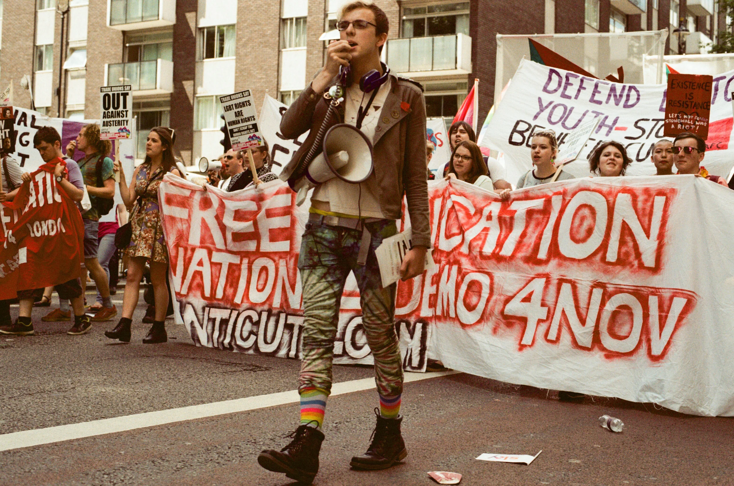 LONDON - Pride march leader - London.jpg