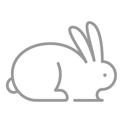 No animal testing