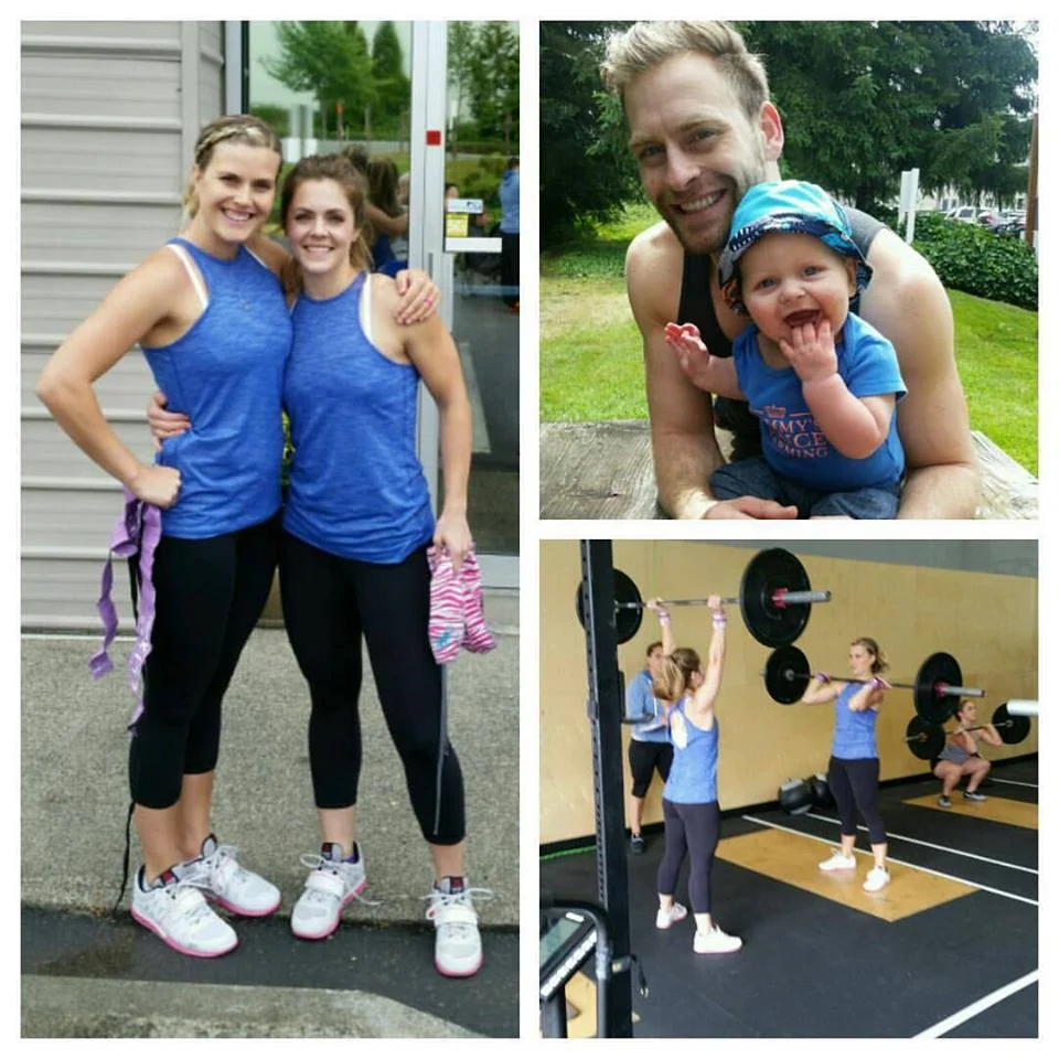 6 months postpartum and placed 3rd!! Had the best partner :)