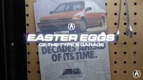 Acura Grand Prix of Long Beach Anime Garage Build Easter Eggs