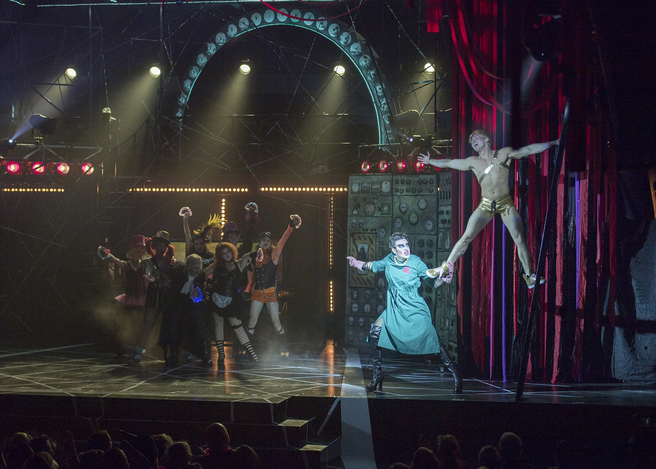 Rocky in The Rocky Horror Show at The Lyric Theatre of Oklahoma 2016