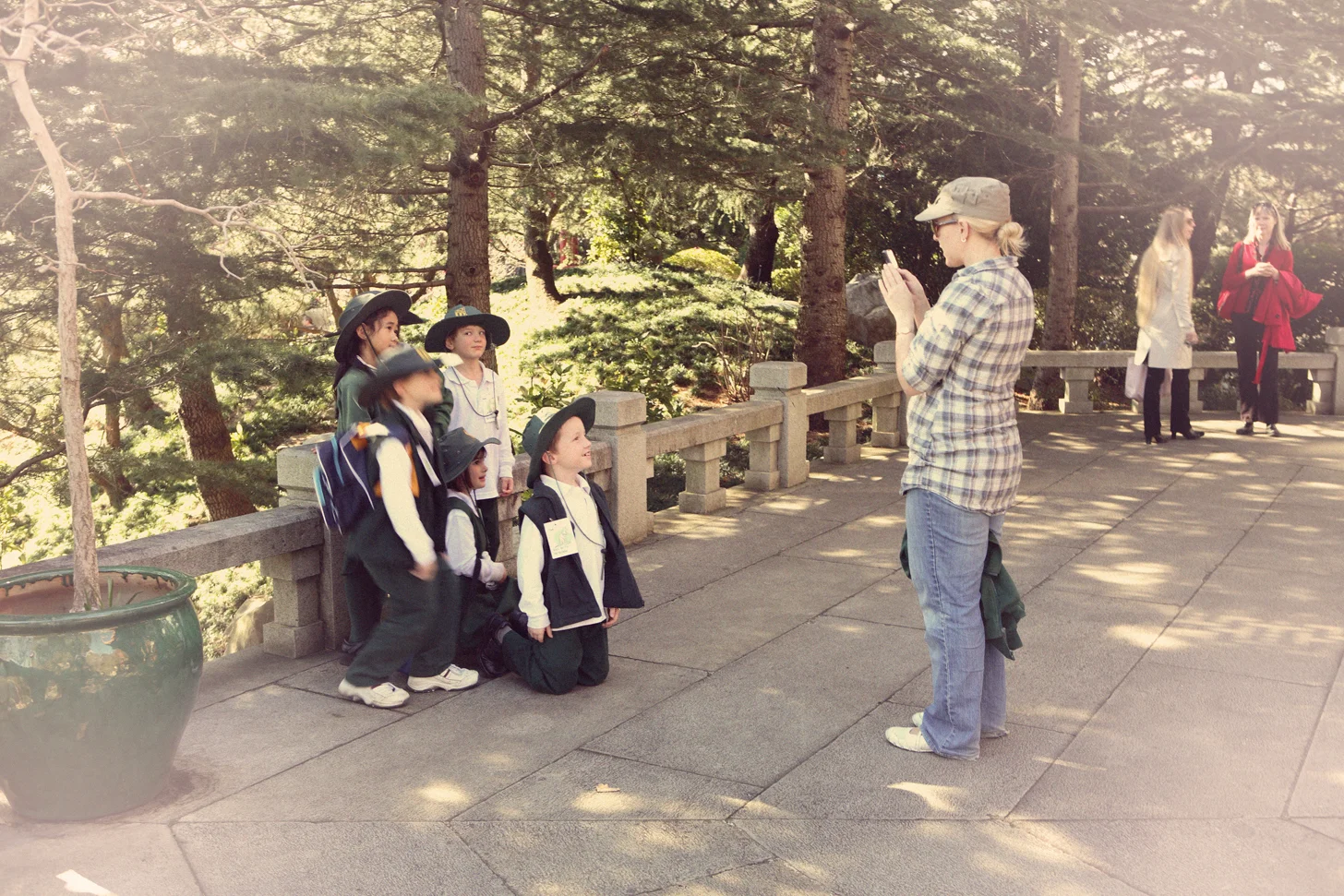 tourists