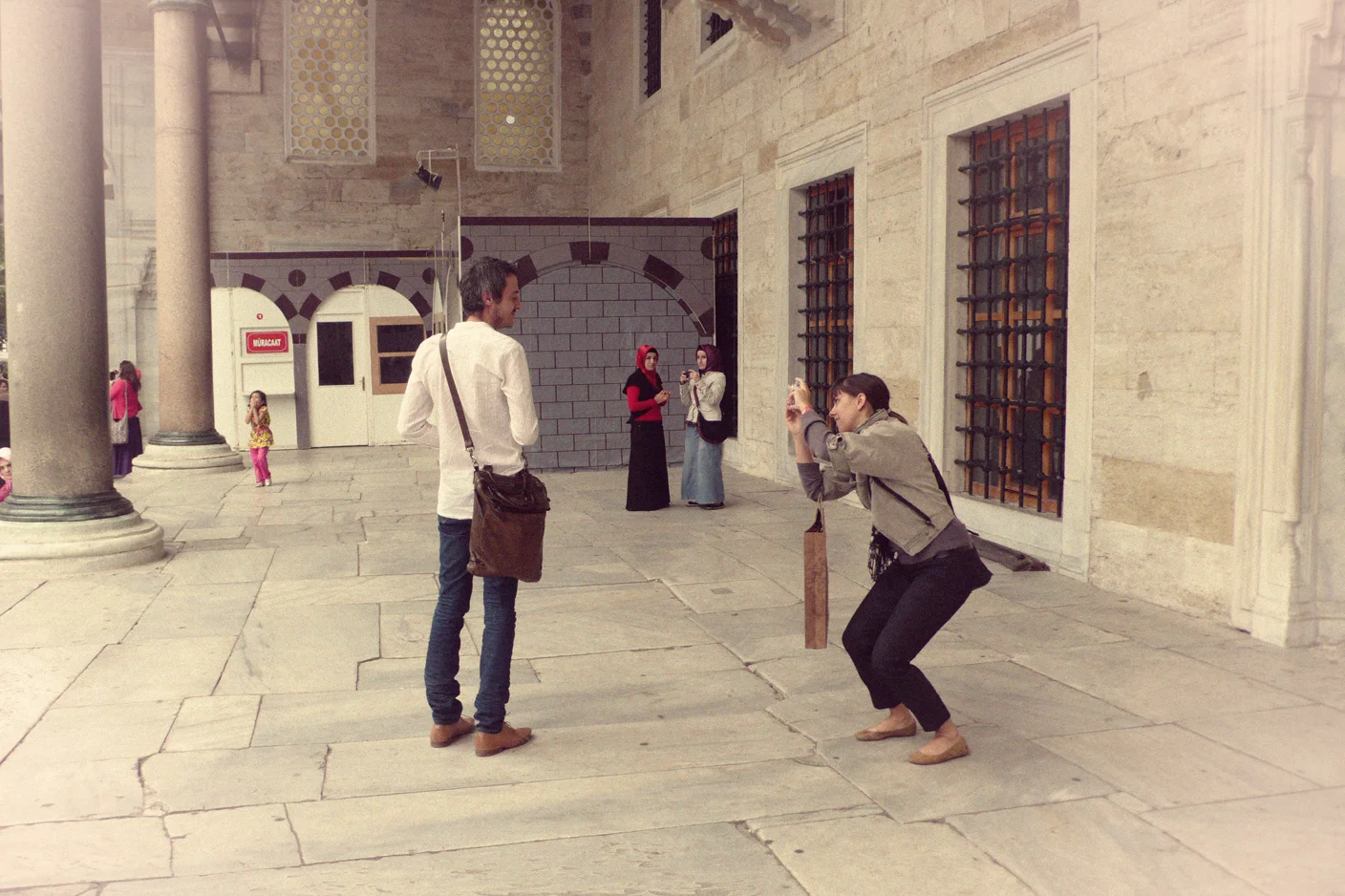 tourists