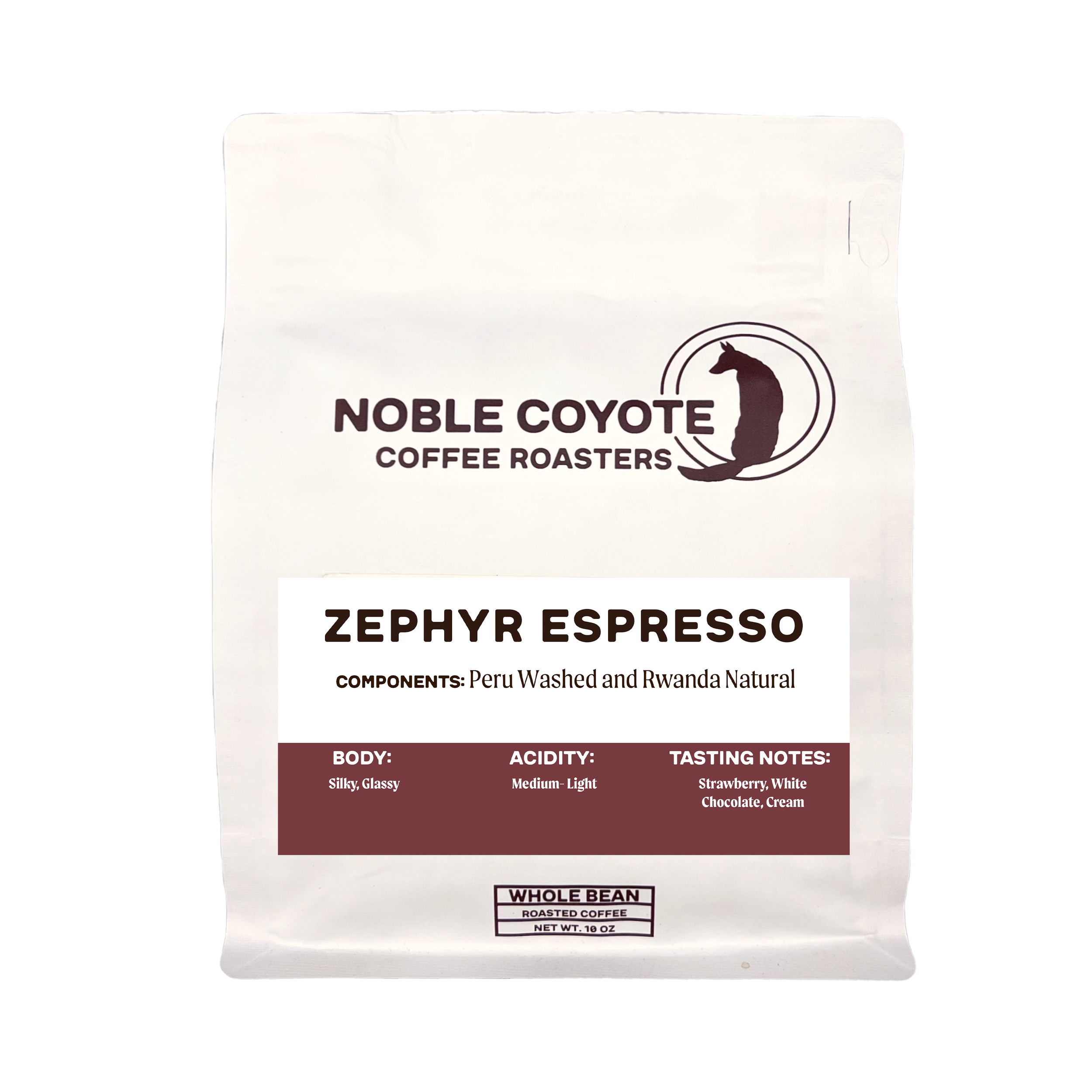 Zephyr Espresso - Strawberry, White Chocolate, Cream