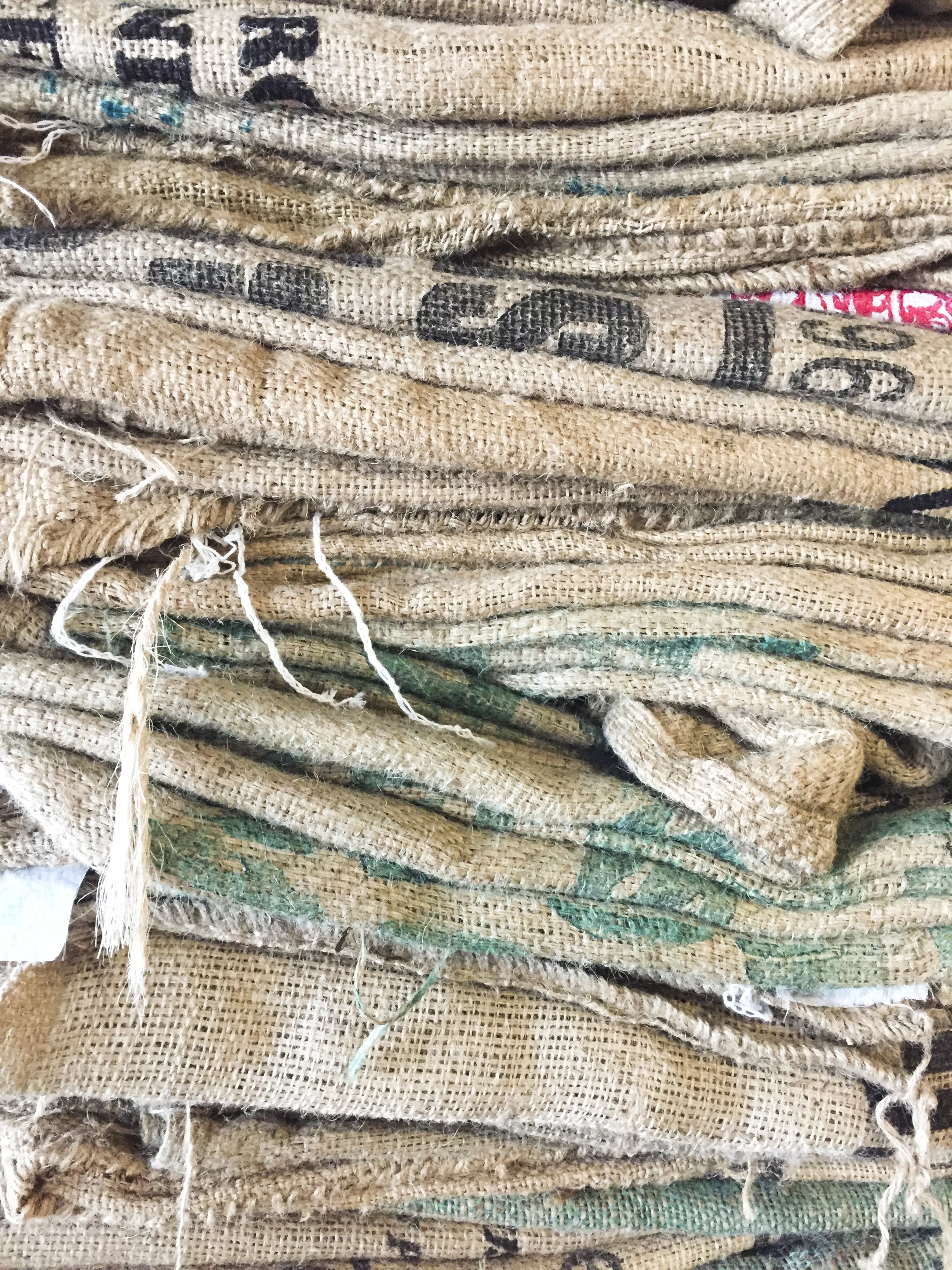 Burlap Coffee Bag