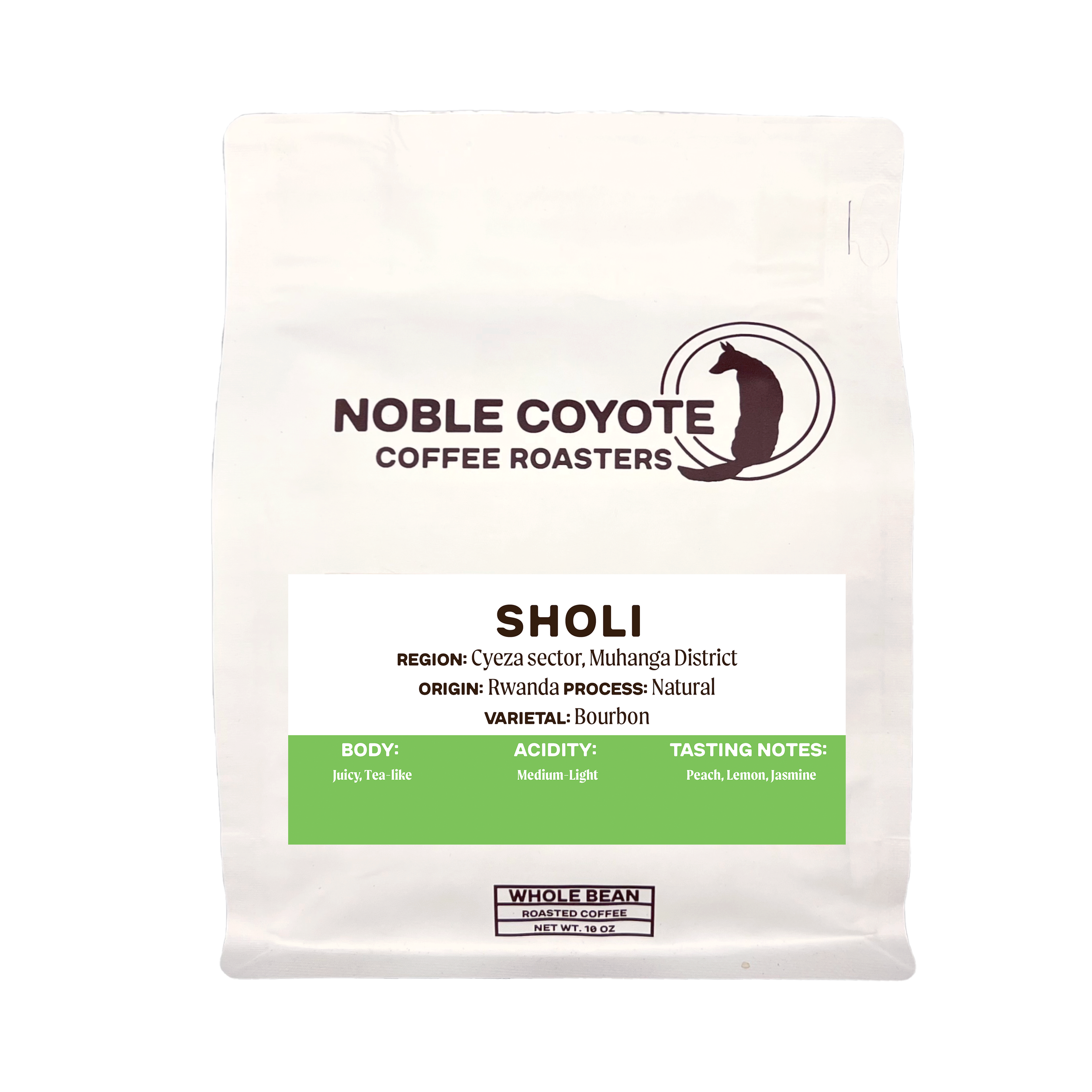 Rwanda Sholi Natural - Peach, Lemon, Jasmine