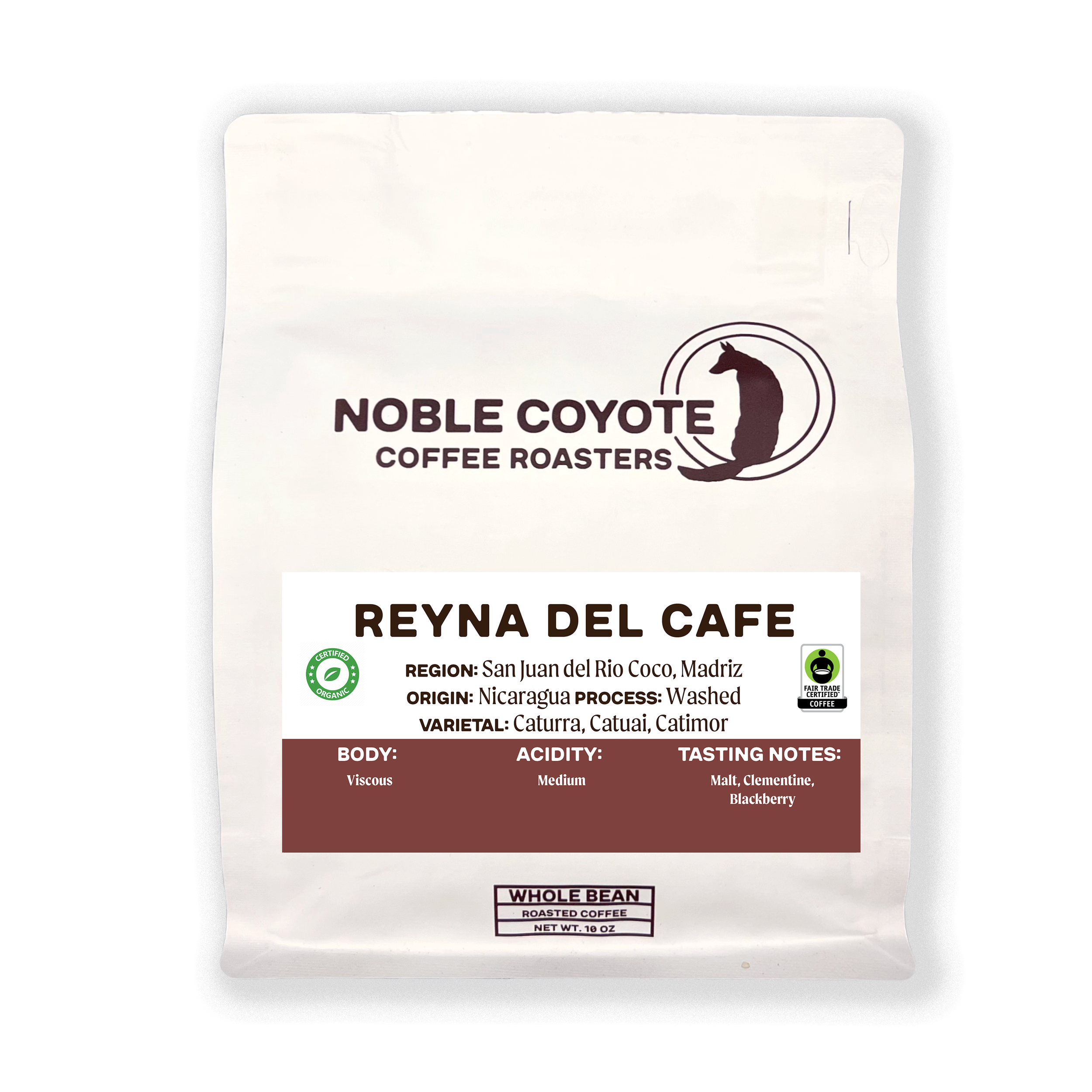 Nicaragua Reyna Del Cafe FTO - Malt, Clementine, Blackberry