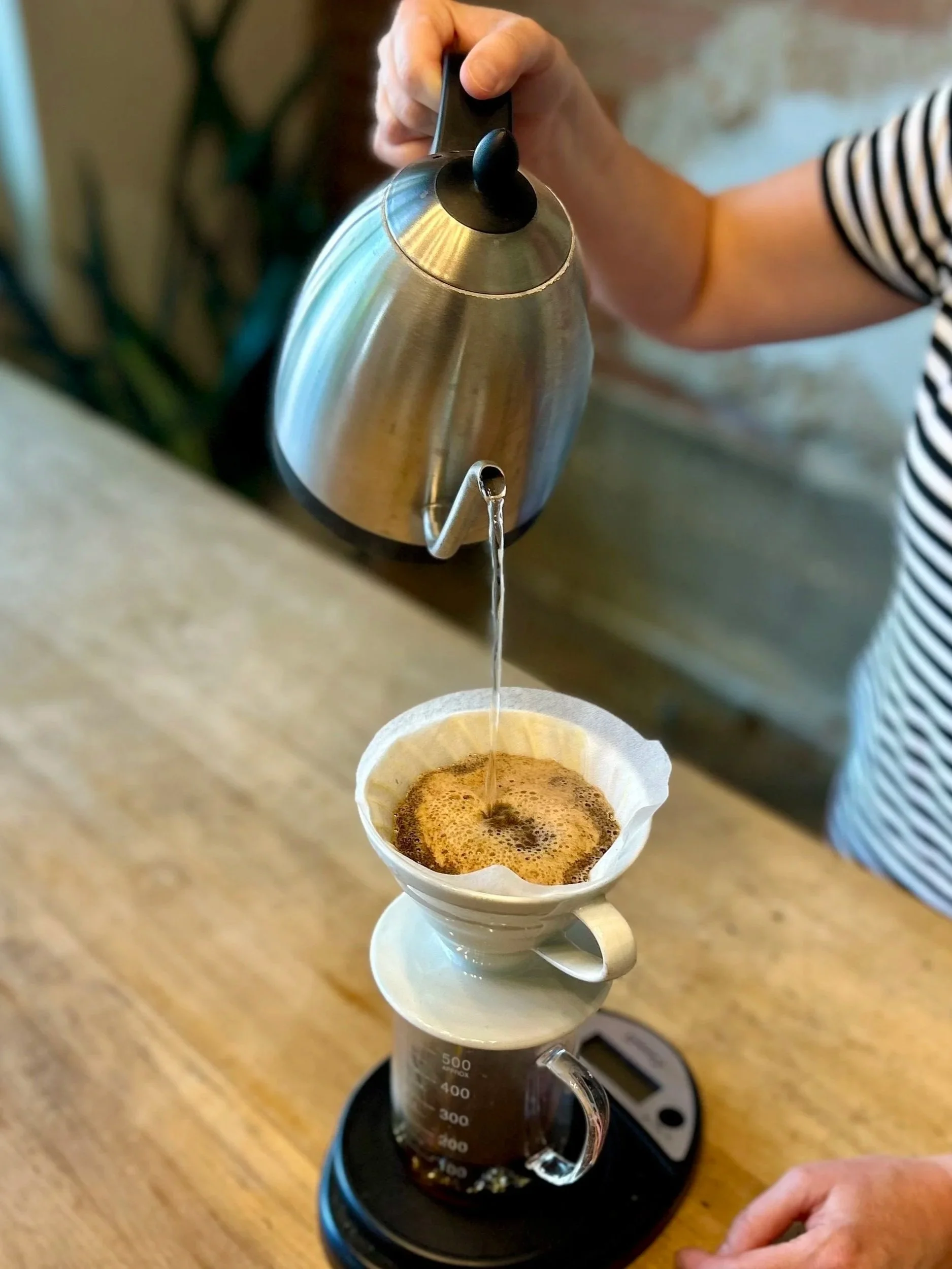 August Brew Better Coffee Class : Hario V60 Pour Over